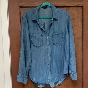 Velvet Heart Blue Button Down Shirt